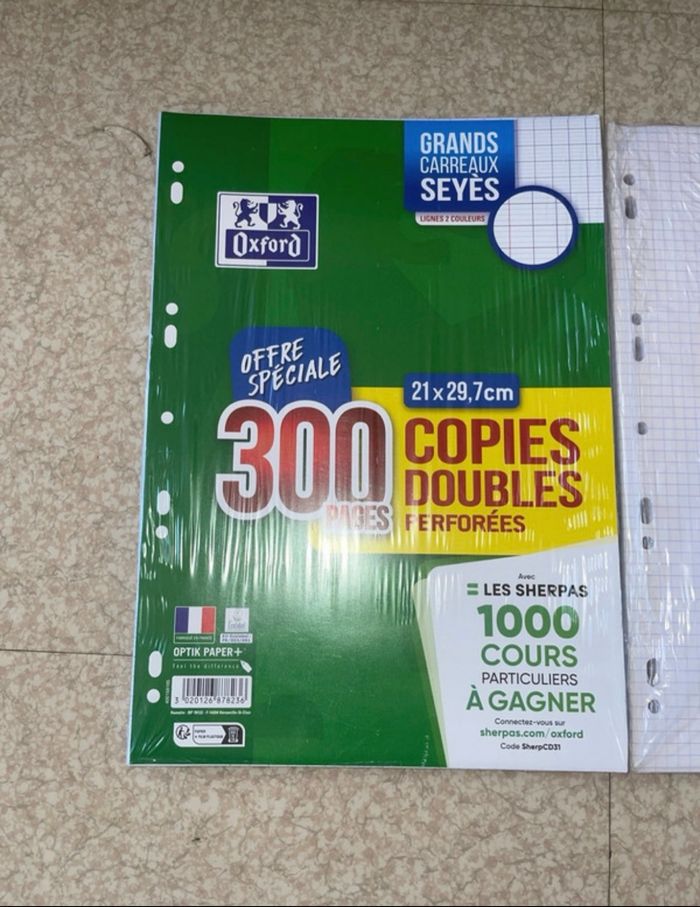 Feuille format A4 - photo numéro 2