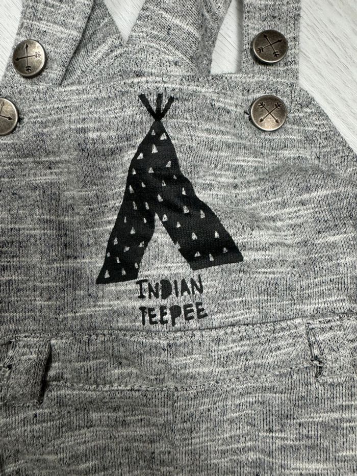 Salopette short tipi 6 mois - photo numéro 2
