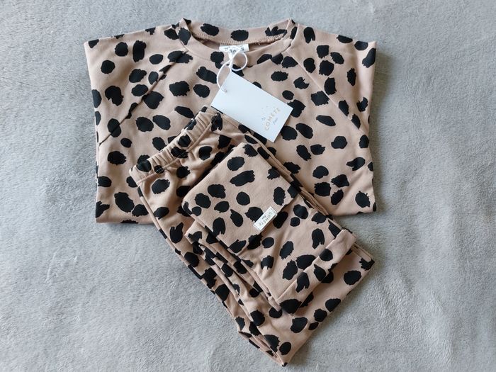 Pyjama enfant Comète léopard 4-5 ans