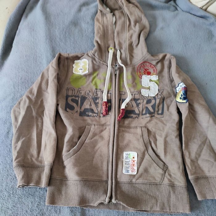 Gilet garçon aventure 5 ans