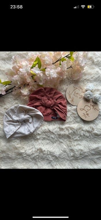 Lot de 2 turbans