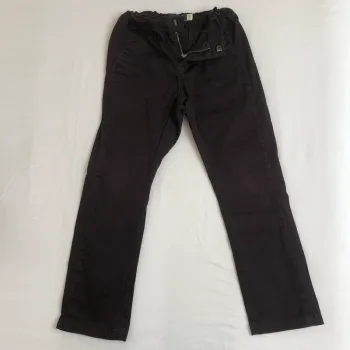 Pantalon en satin de coton droit 4ans