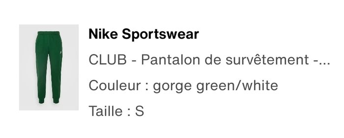 Ensemble jogging Nike taille S TBE - photo numéro 9