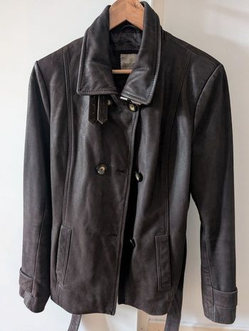 Manteau Cuir véritable t42