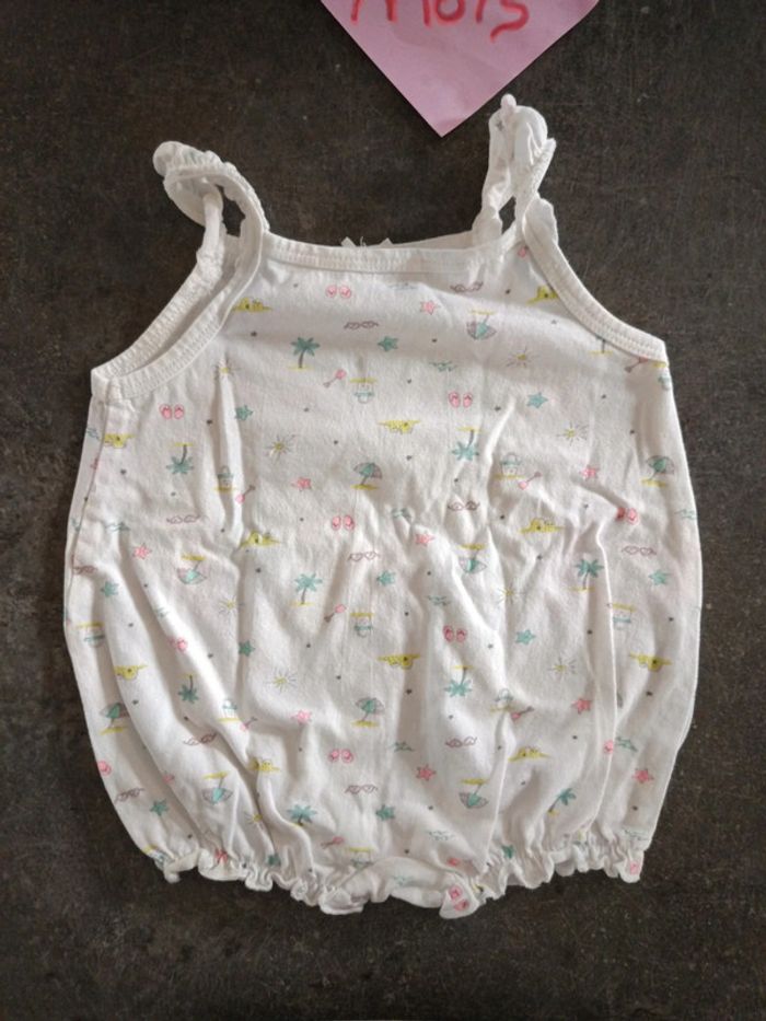 Barboteuse à motifs 6 mois - photo numéro 4