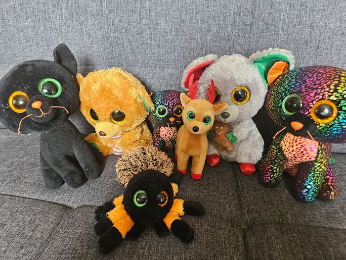 Lot peluches TY