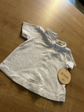 T shirt col Claudine Cyrillus