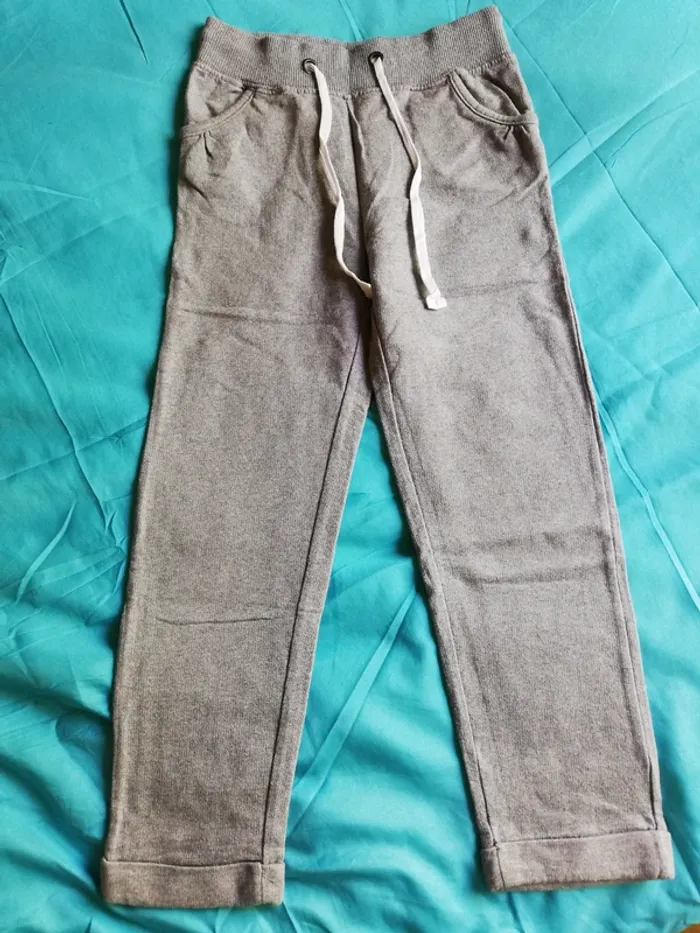 Pantalon de sport gris fille