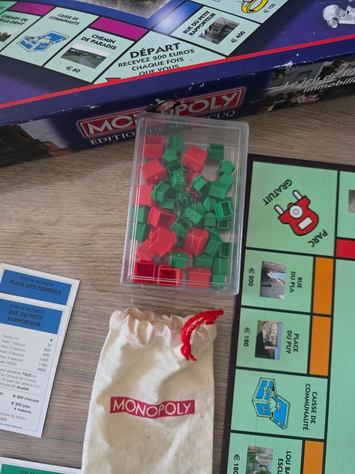 Monopoly Edition de Montcuq rare - photo numéro 3