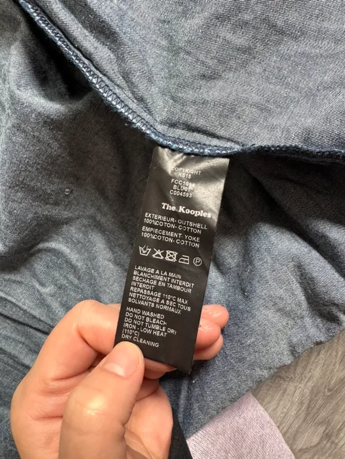 Chemise en jeans femme Kooples - photo numéro 11