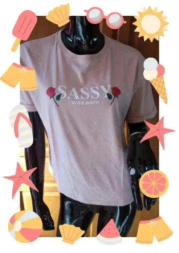 Tee shirt court femme