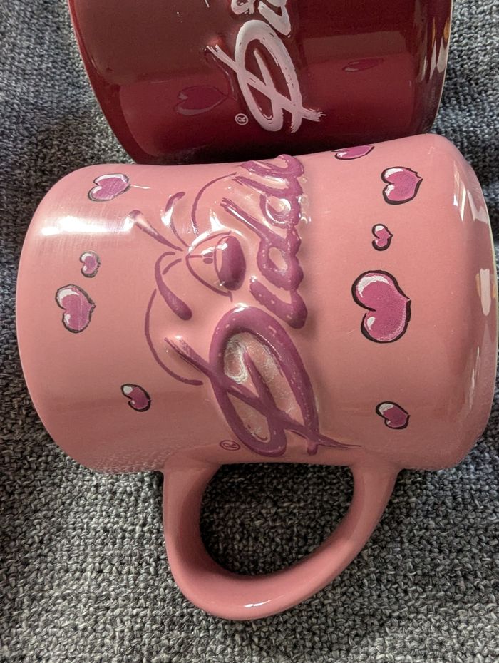 2 tasses diddl reliefs - photo numéro 5