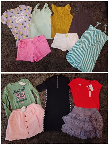 Lot vêtements fille 12 ans été