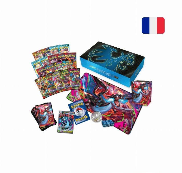 x1 SPC ME02 Méga Évolution Flammes Fantasmagoriques - Mega Dracaufeu | Super Premium / Coffret Ultra Premium Français ✨️ - photo numéro 2