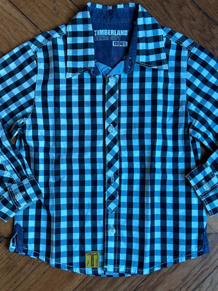 Chemise Timberland luxe absolu sublime 3ans 94cm - photo numéro 8