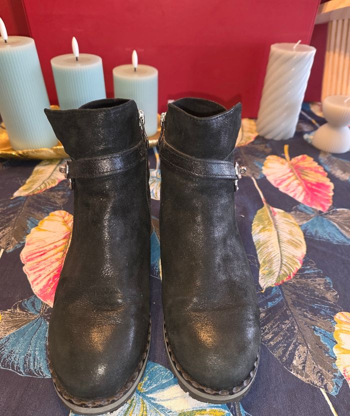 Bottines daim 37 - photo numéro 2