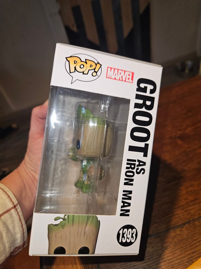Funko Pop – Groot as Iron Man #1393 – Marvel - photo numéro 6