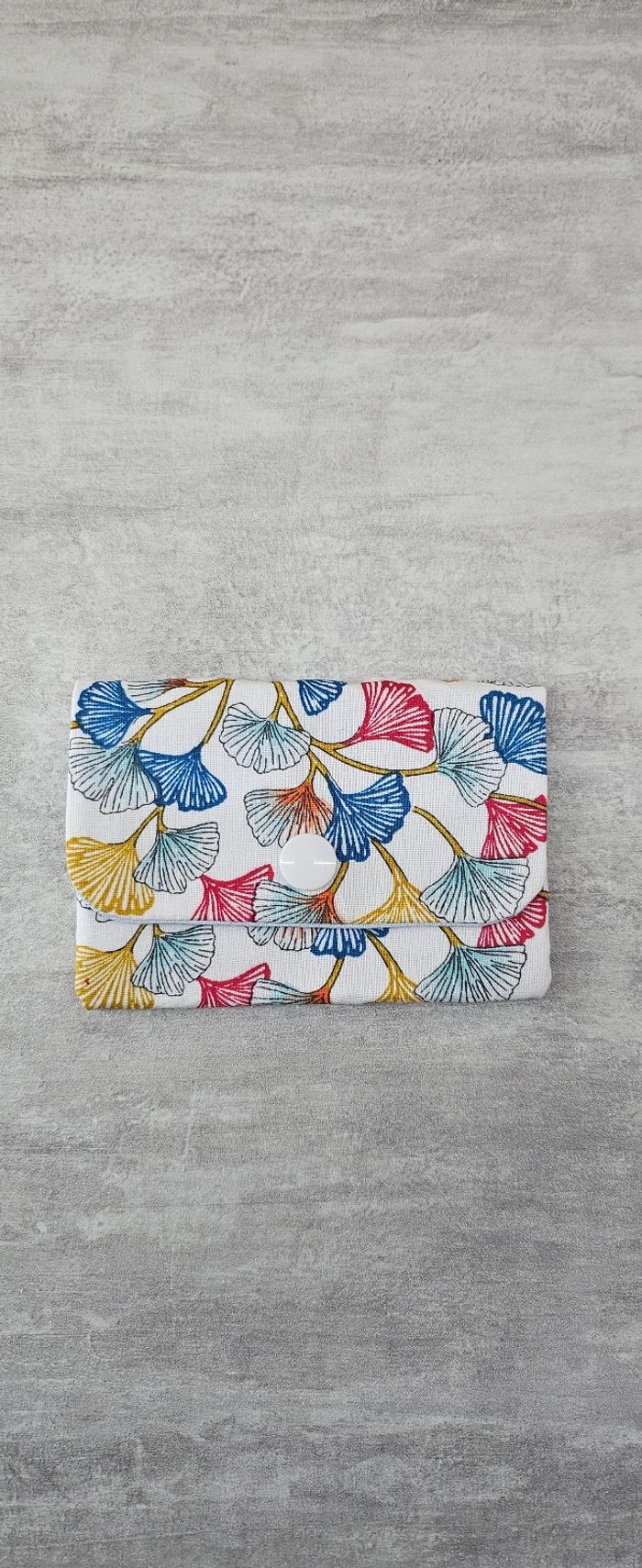 Porte cartes en coton