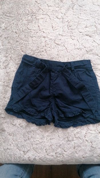 Short bleu marine 10 ans Gemo Kids