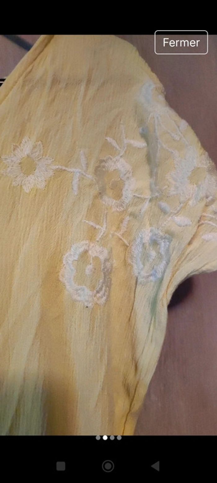 Tunique jaune claire - photo numéro 2