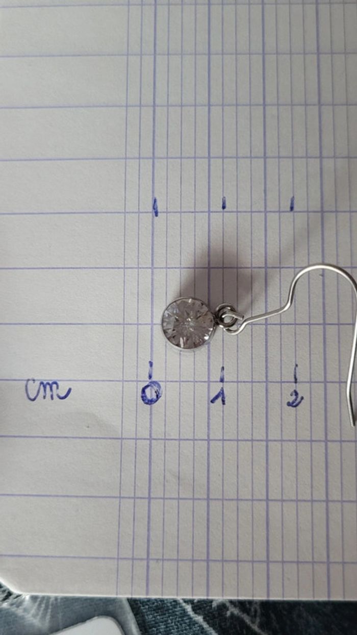 Pendantes oxydes de zirconium - photo numéro 6