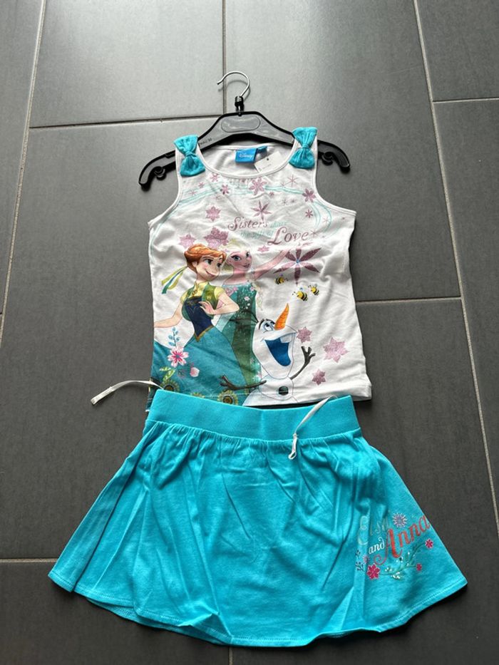 Ensemble fille 5 ans Disney la reine des neiges