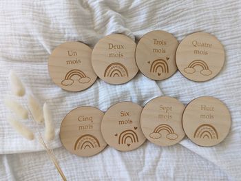 Lot de cartes étapes Arc en ciel