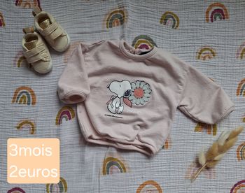 Pull fille 3mois