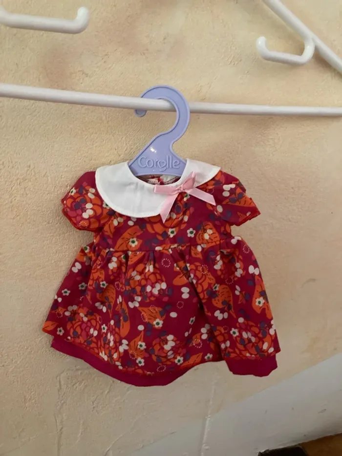 Robe poupée corolle, 36 cm