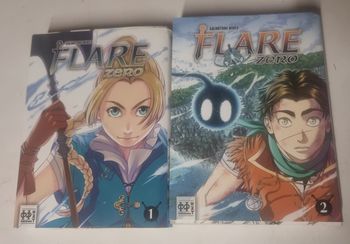 flare zero tomes 1 et 2  salvatore nives éditions h2t manga fantasy français