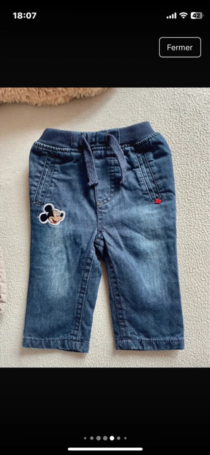 Lot 2 pantalons bébé garçon - photo numéro 7