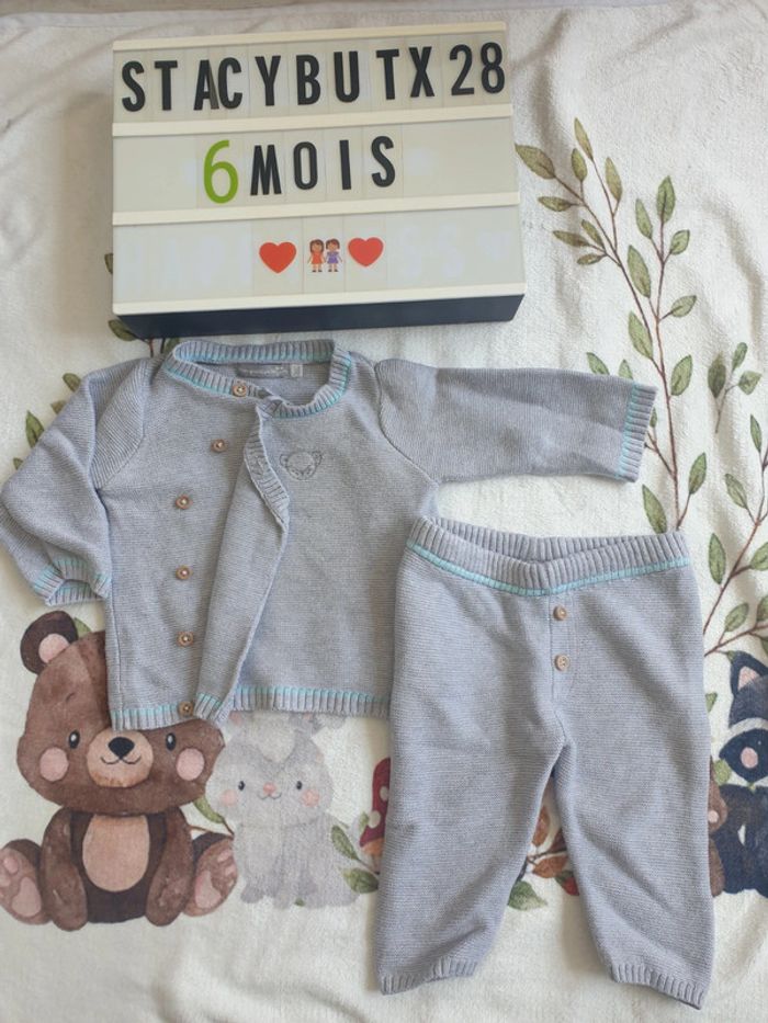 Jolie ensemble garçon 6 mois