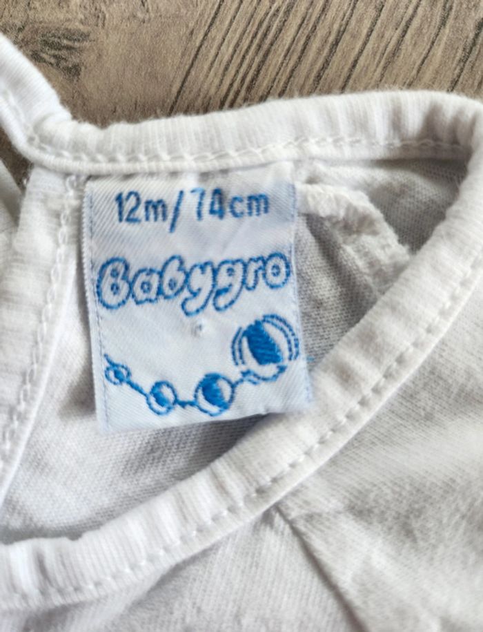 Ensemble fille 12 mois haut manches longues pantalon - photo numéro 4