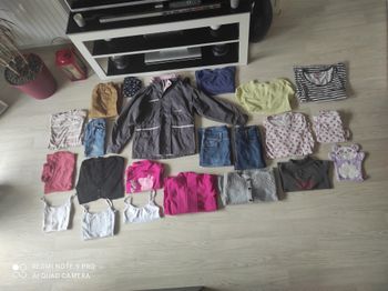 Lot vêtements fille diverses tailles