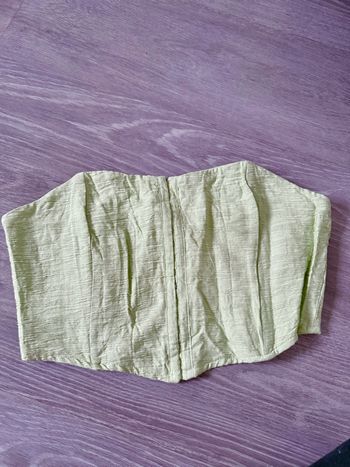 Corset vert pistache taille L neuf 