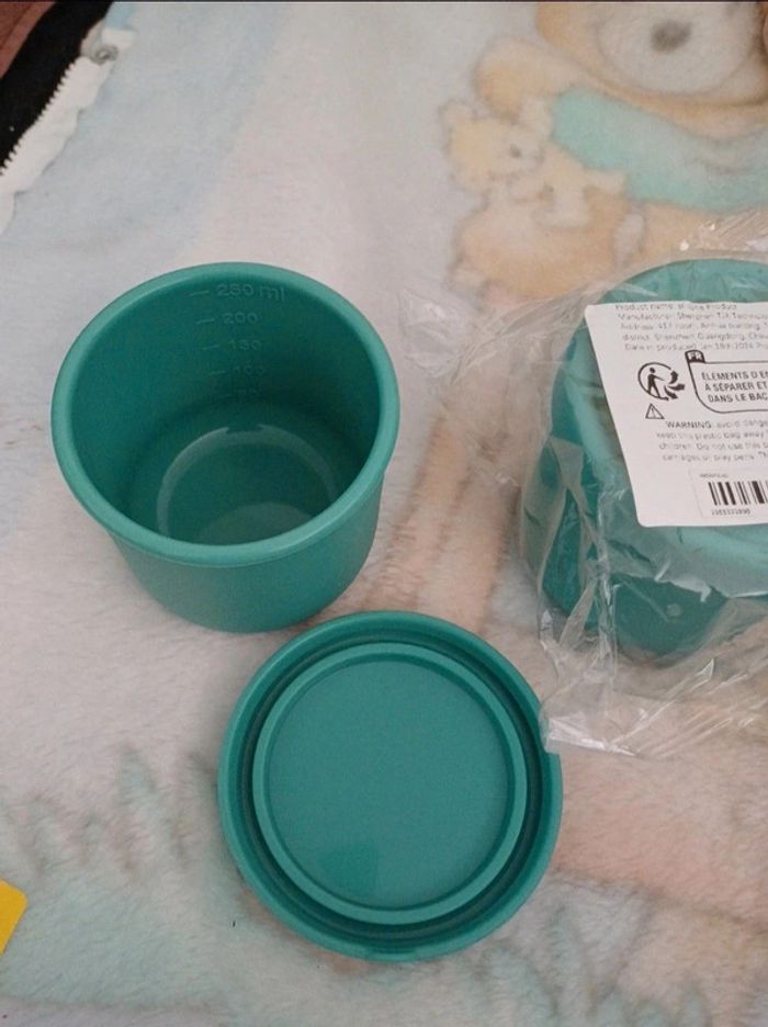 Récipients en silicone neuf 250ml - photo numéro 2