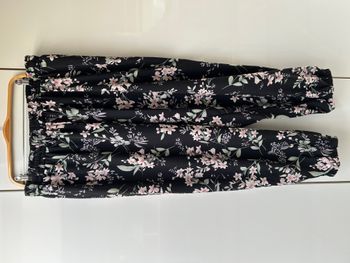 Pantalon fluide élastique noir Emery Rose - Taille 3XL
