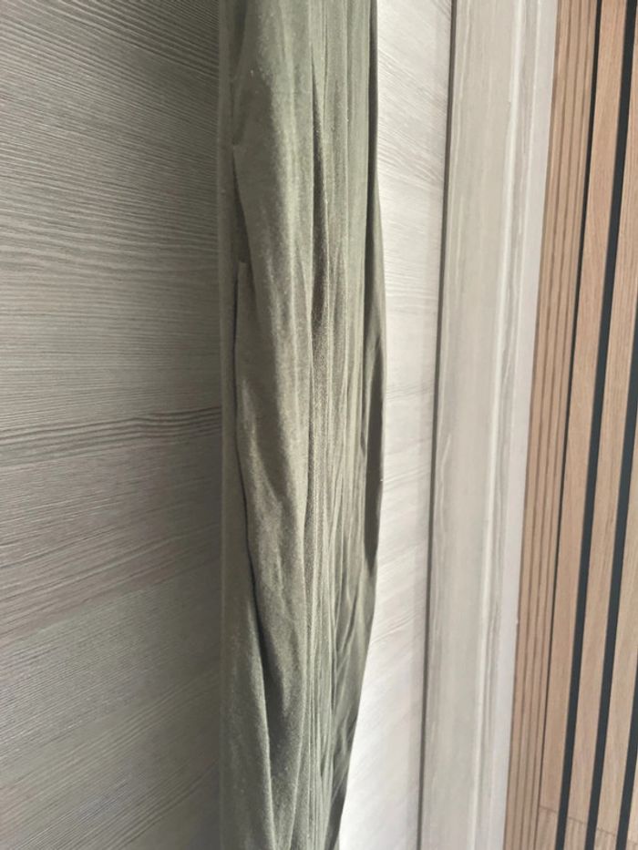 Robe de grossesse verte kaki - photo numéro 3