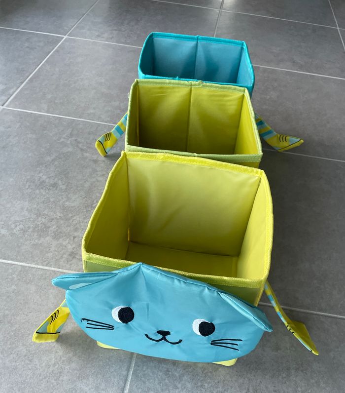 Boîtes de rangement. Caisses en toile - photo numéro 7