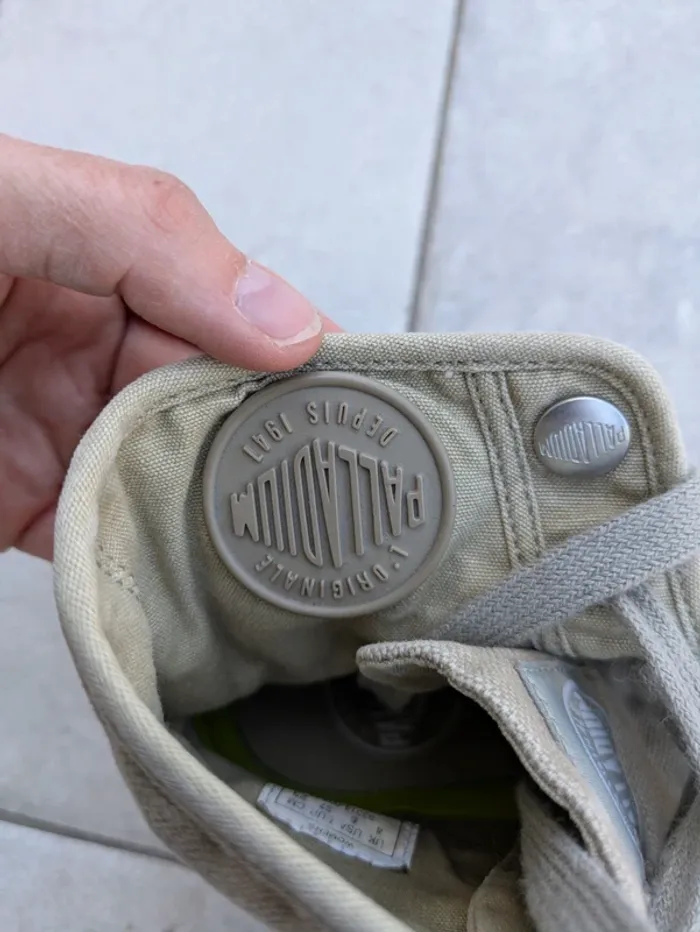 Chaussures palladium T37 - photo numéro 5