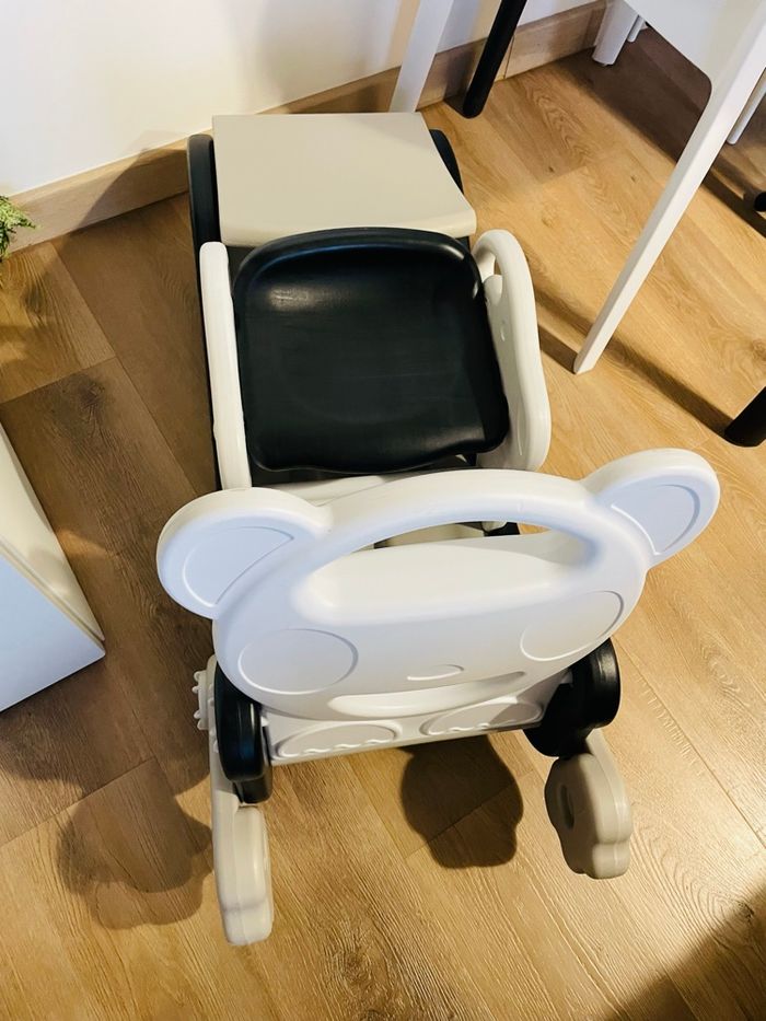 Toboggan cheval à bascule 3 en 1 panda