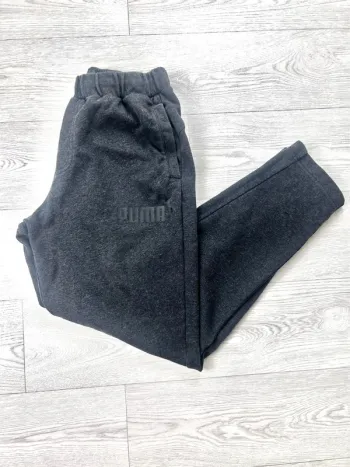 Jogging Puma homme noir gris foncé taille M confort sport training casual
