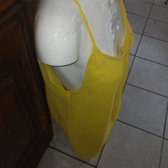 Top long jaune taille unique - photo numéro 4