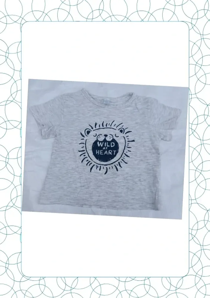 Tee shirt manches courtes 18 mois Tex baby