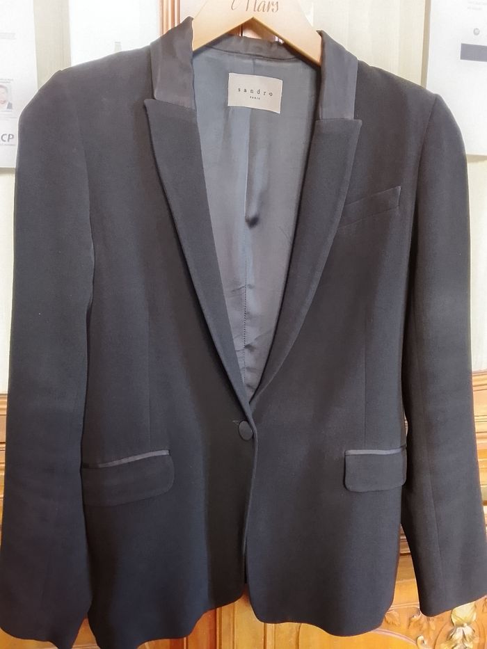 Veste noire Sandro
