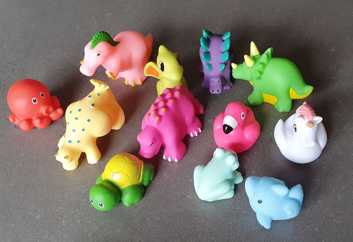 Animaux en caoutchouc