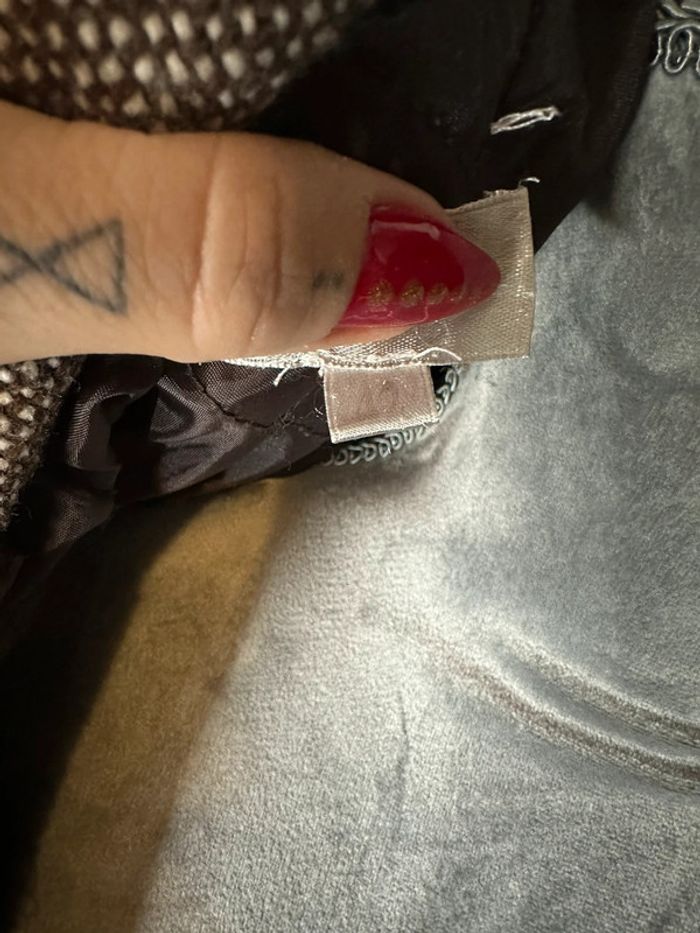 Veste marron beige taille 42 - photo numéro 7