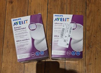 Lot de 2 boîtes de coussinets d'allaitement jetables (x24 par boîte)