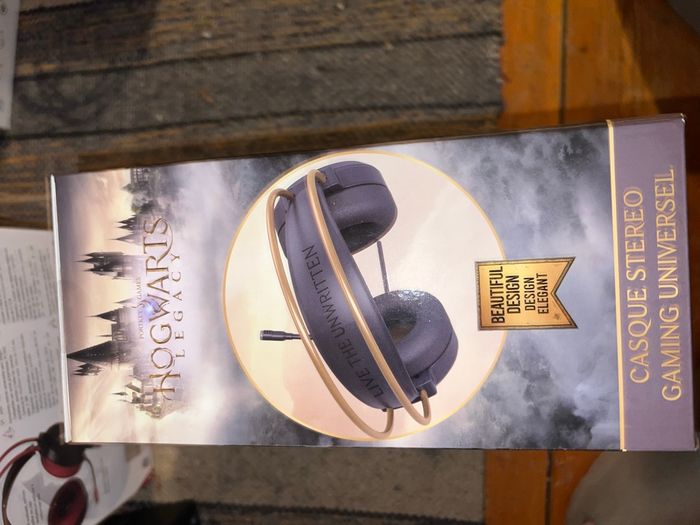 Casque gaming officiel Harry Potter collector rare - photo numéro 3