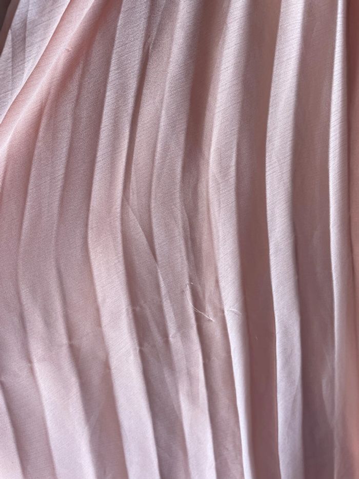 Robe longue rose pâle Asos cérémonie - photo numéro 9